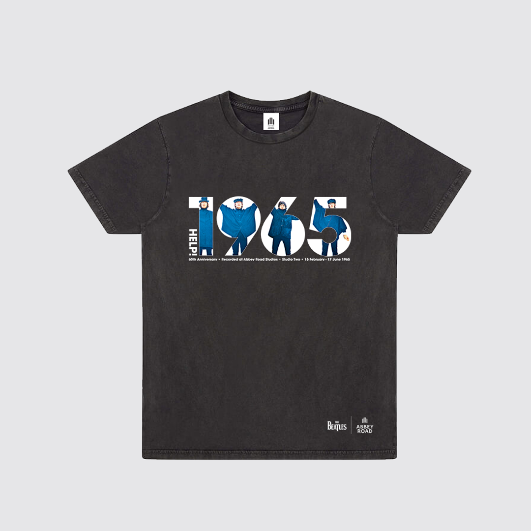 The Beatles - The Beatles Help! 60th Anniversary T-shirt - Abbey Road The Beatles - The Beatles Help! 60th Anniversary T-shirt - Abbey Road