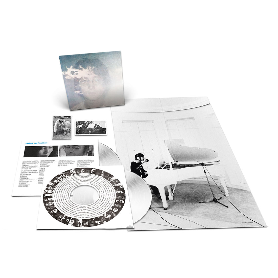 John Lennon, Yoko Ono - Imagine: Exclusive White Coloured Vinyl LP - Abbey  Road