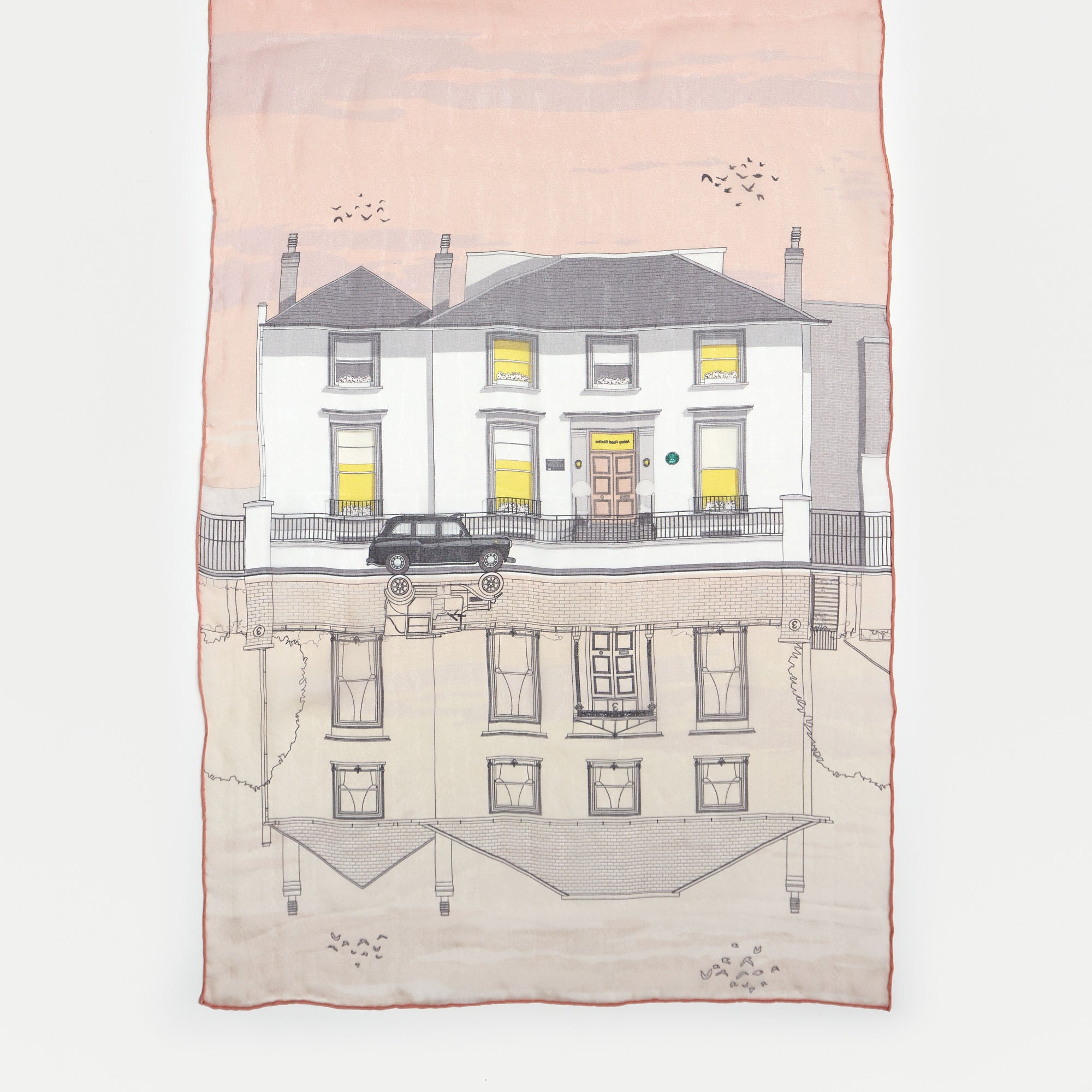 Abbey Road Studios - Abbey Road Studios Silk Chiffon Established 1931 Scarf