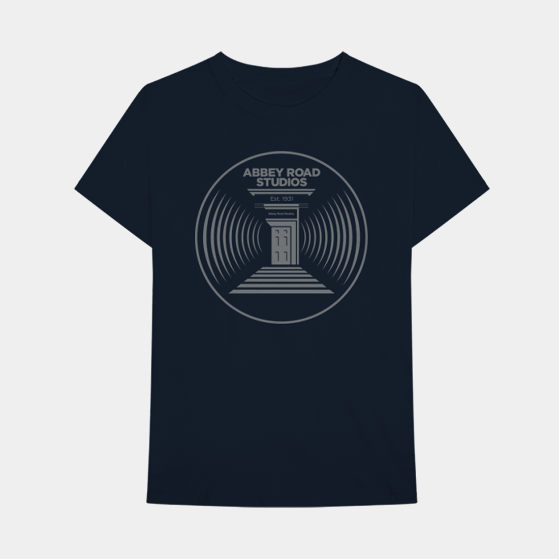 Abbey Road Studios - Abbey Road Sonic Logo T-Shirt Blue