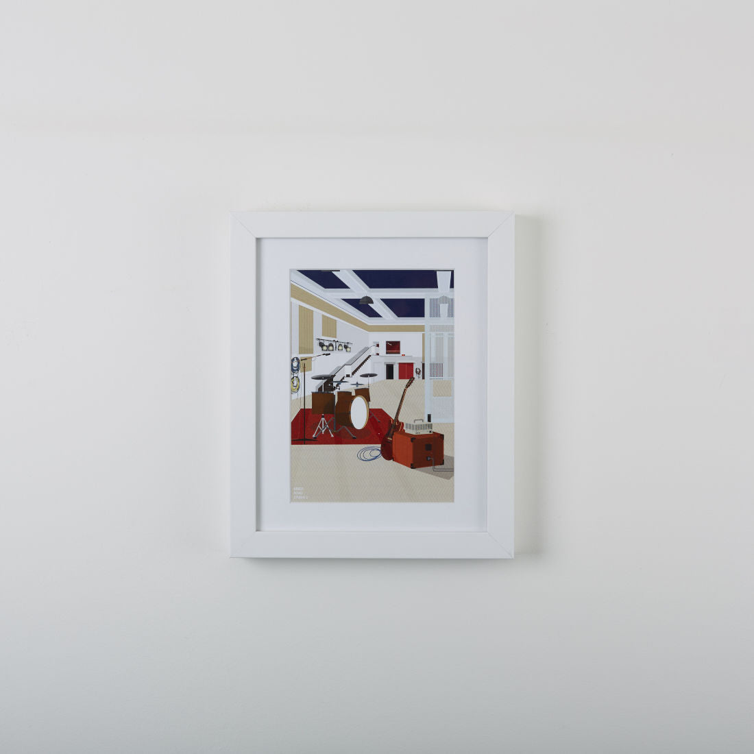 Abbey Road Studios - Abbey Road Studio Two Modern Print 10" x 8"