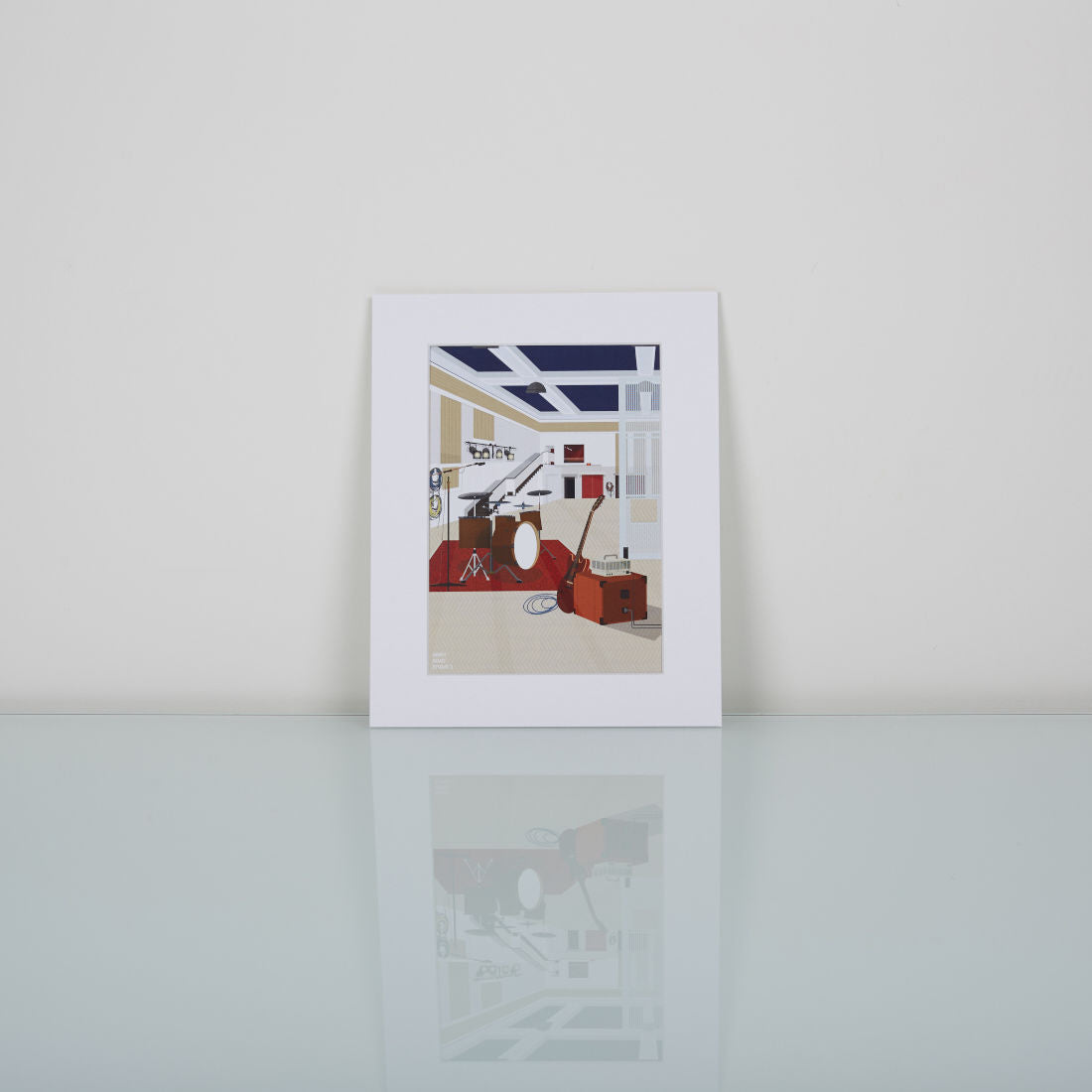 Abbey Road Studios - Abbey Road Studio Two Modern Print 10" x 8"