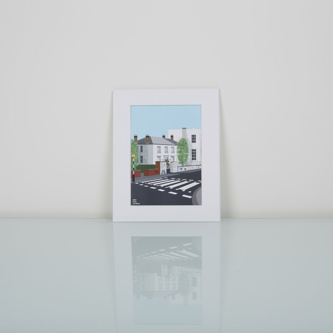 Abbey Road Studios - Abbey Road Crossing Modern Print 10" x 8"