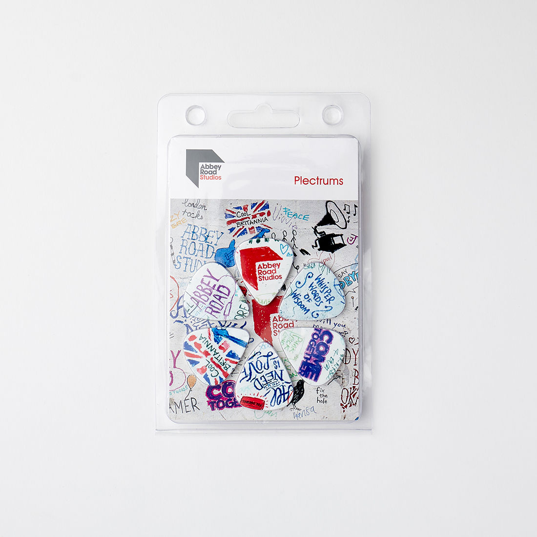Abbey Road Studios - Abbey Road Studios Graffiti Plectrum Set (Pack of 6)