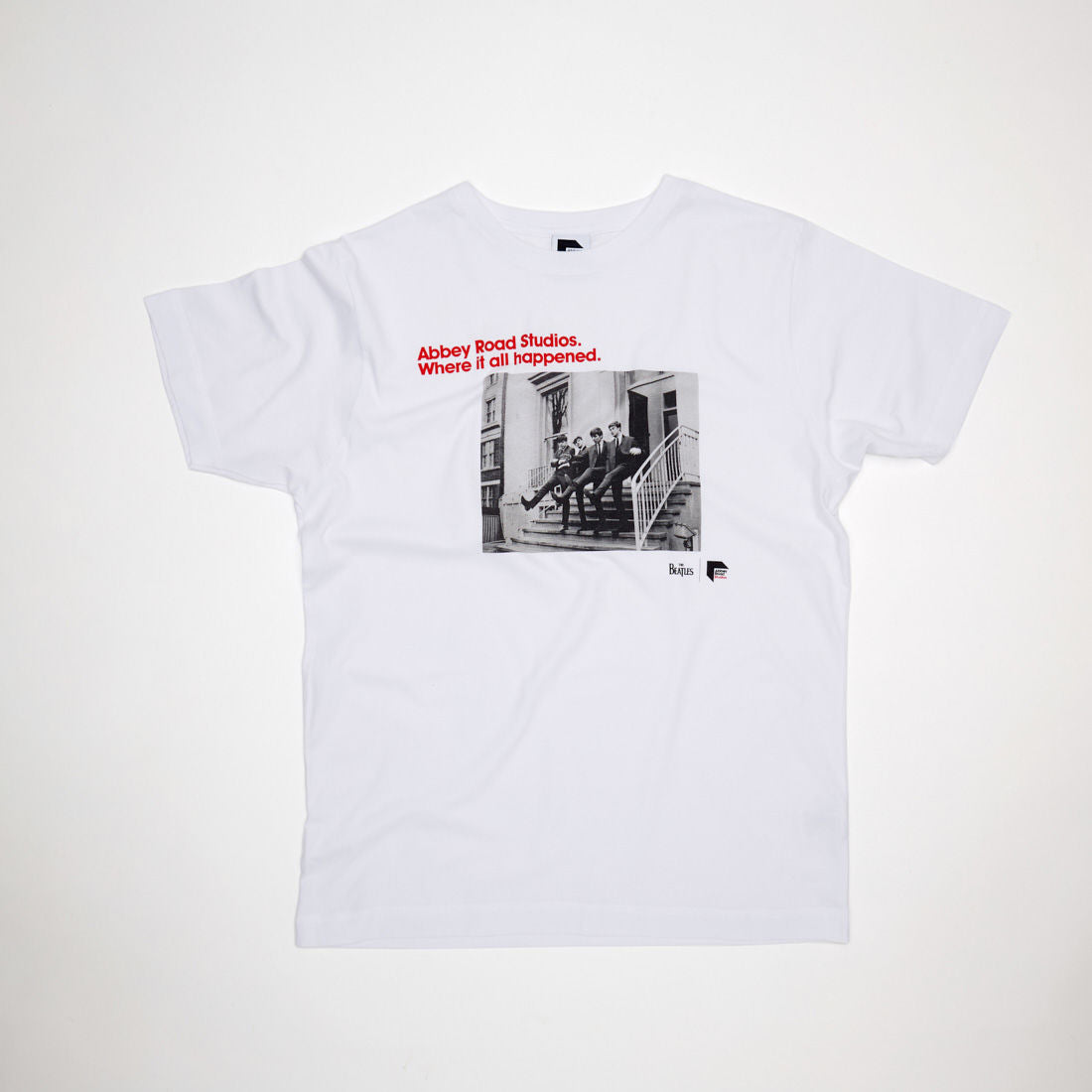【日本未発売】Abbey Road Studios Tシャツ ホワイト Sサイズ Abbey Road Studios - The Beatles Abbey Road Studios Steps