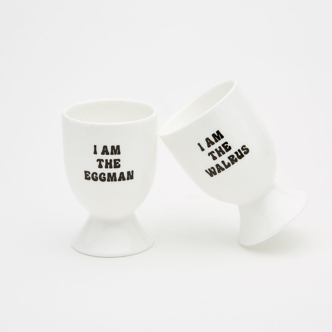 Abbey Road Studios - I Am The Eggman I Am The Walrus Egg Cups - Abbey Road