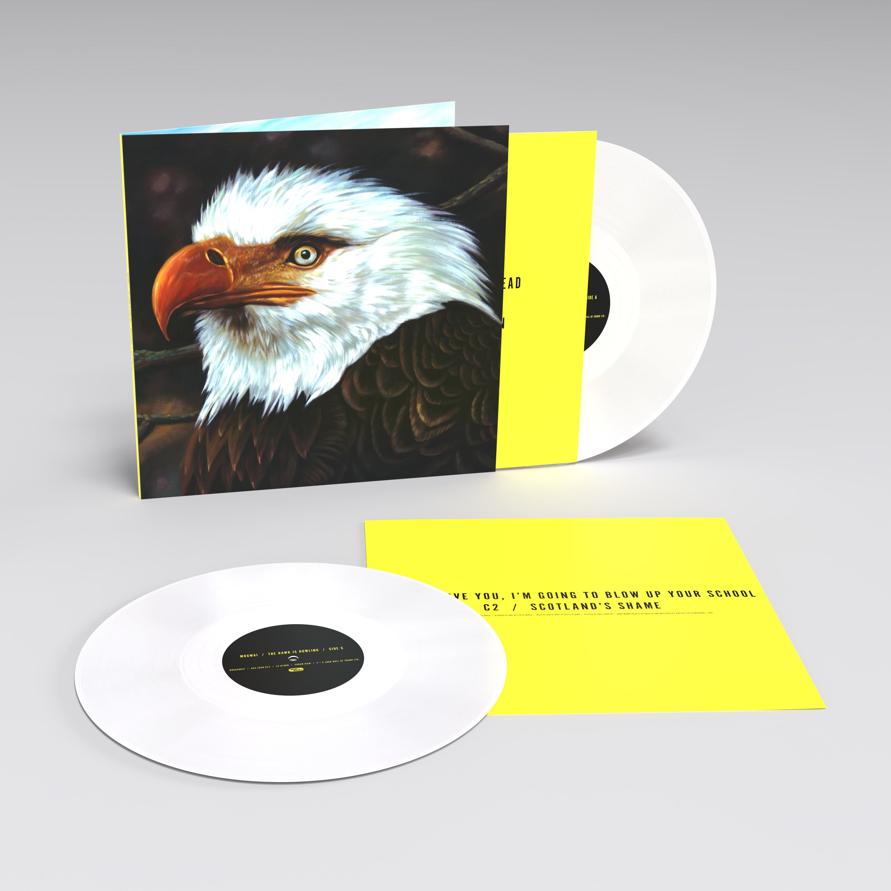 Mogwai – The Hawk Is Howling, Limited Edition White Vinyl 2xLP