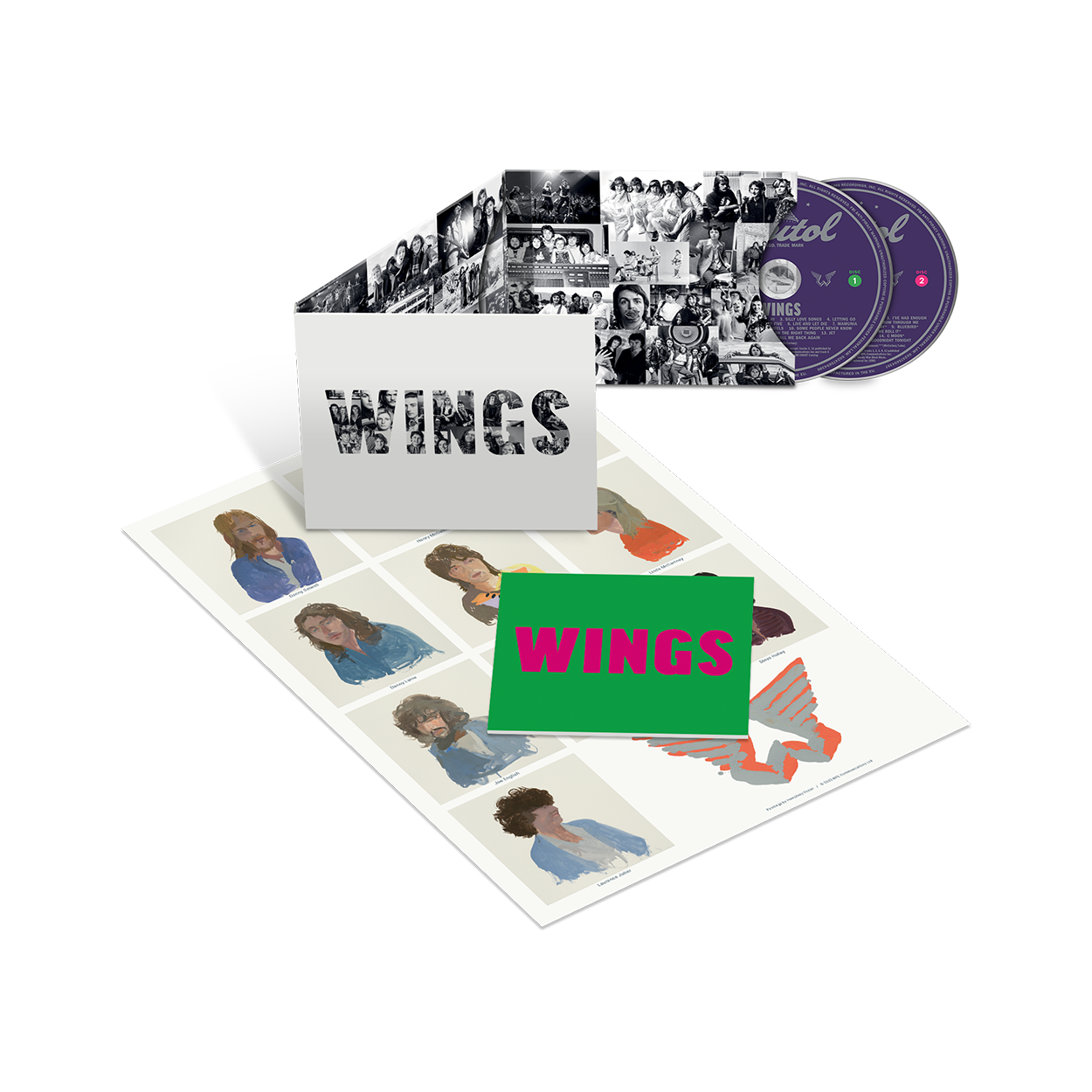 WINGS U.S.A.ライブ2枚組CD 旧規格　未開封　新品 Amazon.com: WINGS[Deluxe 2 CD]: CDs & Vinyl
