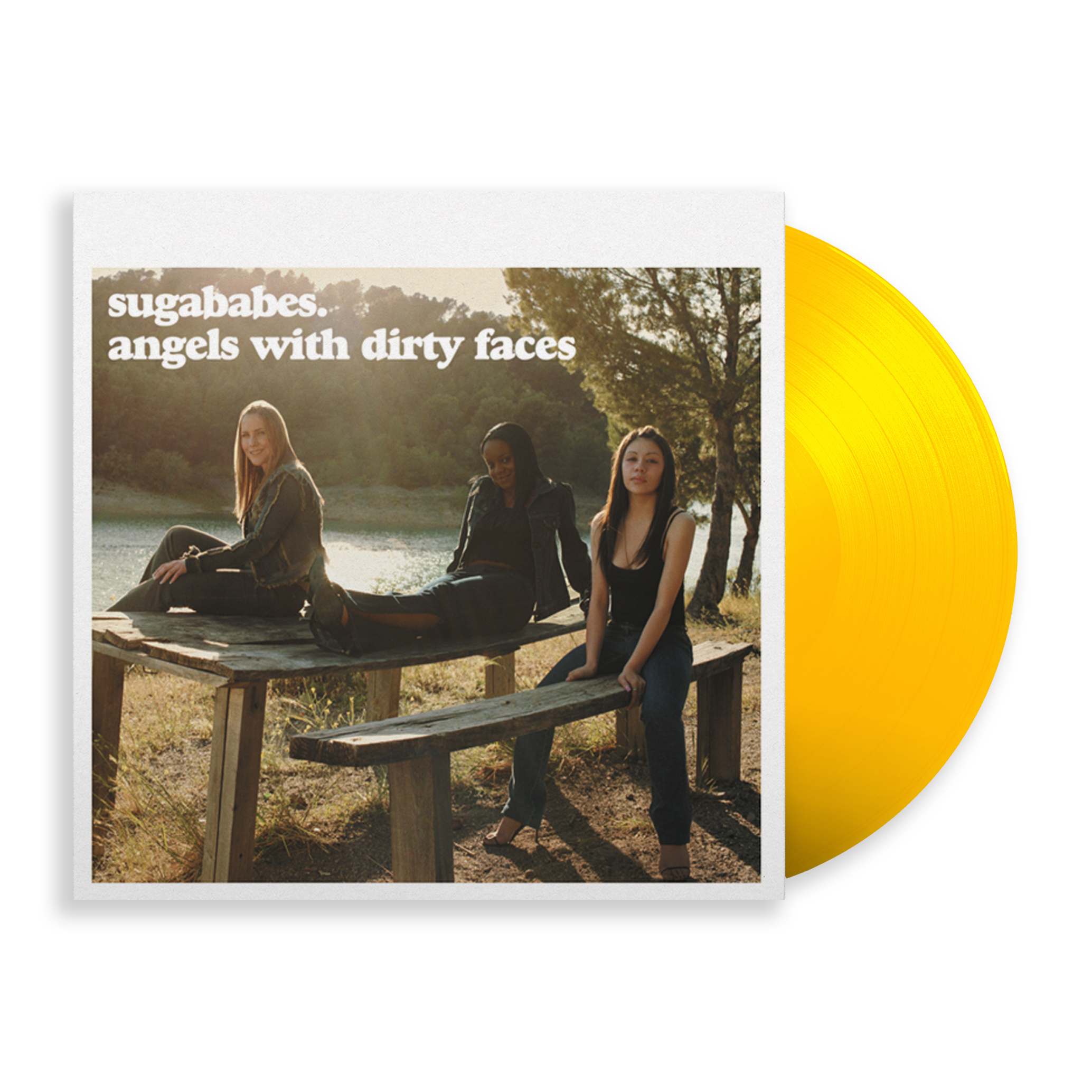 LP Sugababes Angels With Dirty Faces (Yellow Vinyl) 5890990C  未開封 /00260 Sugababes - Angels With Dirty Faces: Limited Transparent Yellow