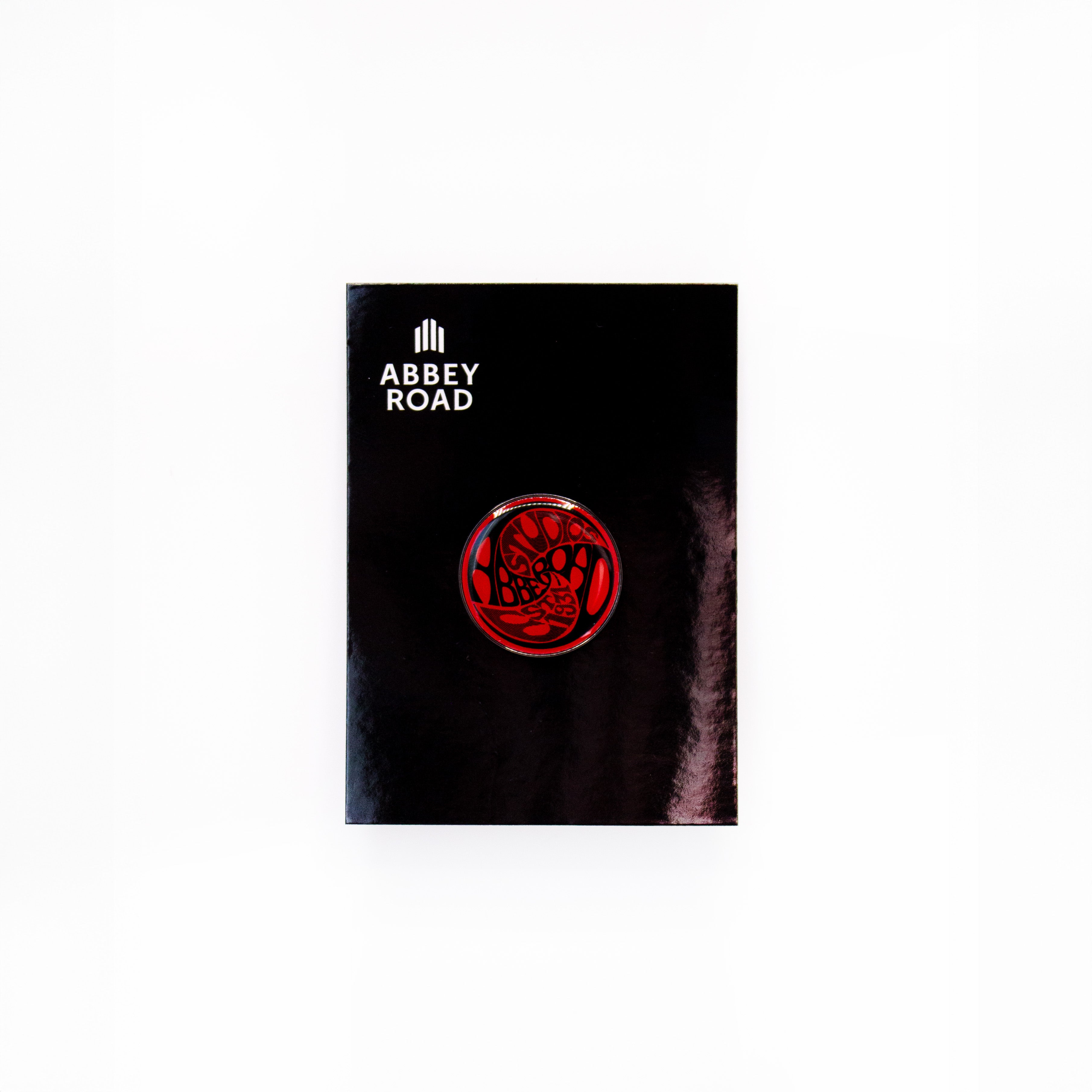 Abbey Road Studios - Abbey Road Studios Vintage Logo Pin RED