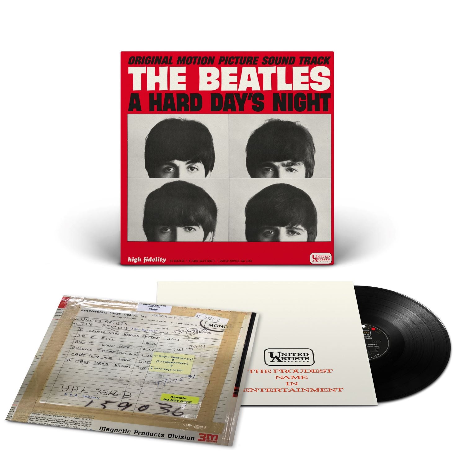 The Beatles -  A Hard Day’s Night (Original Motion Picture Soundtrack): Vinyl LP