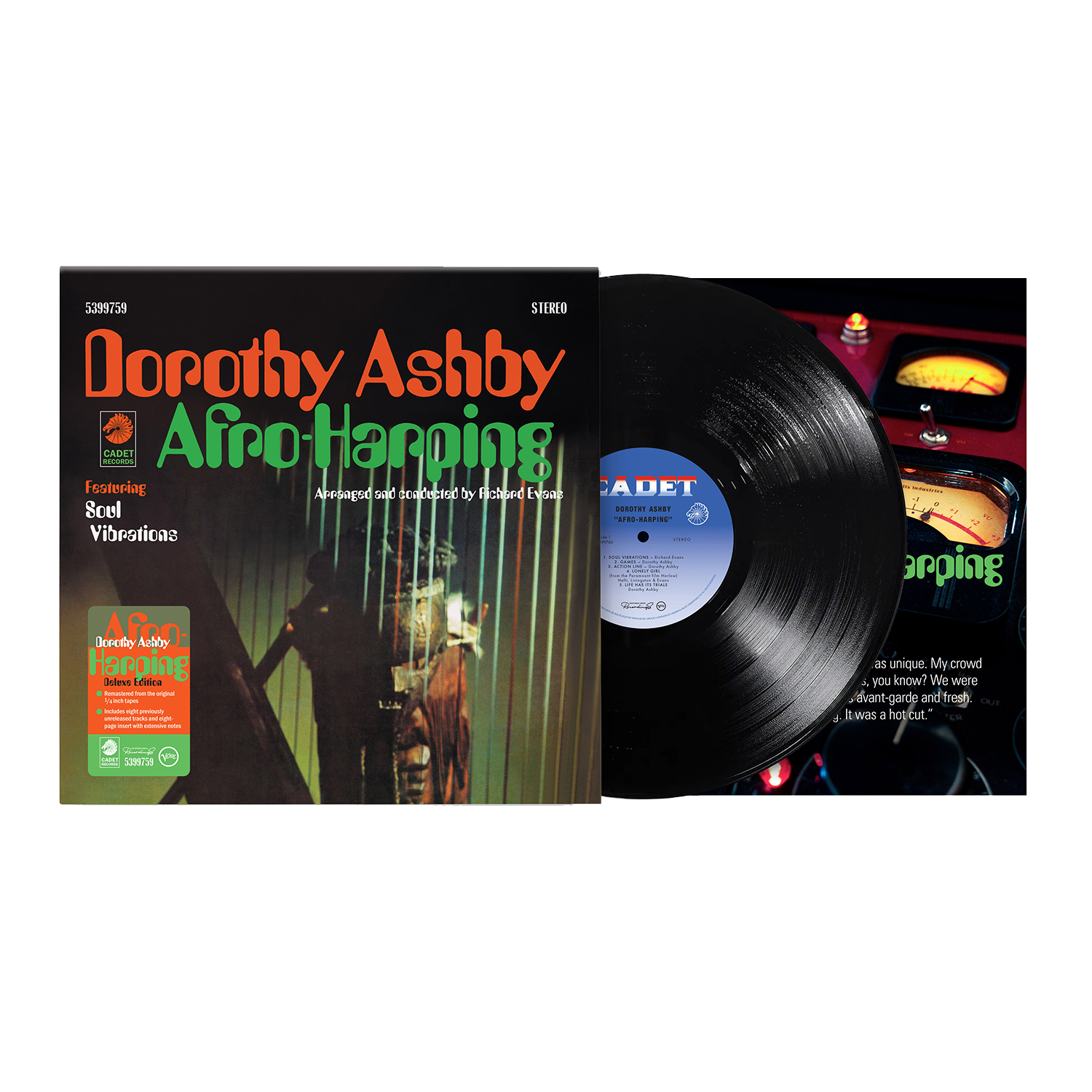 Dorothy Ashby - Afro-Harping: Deluxe Vinyl 2LP