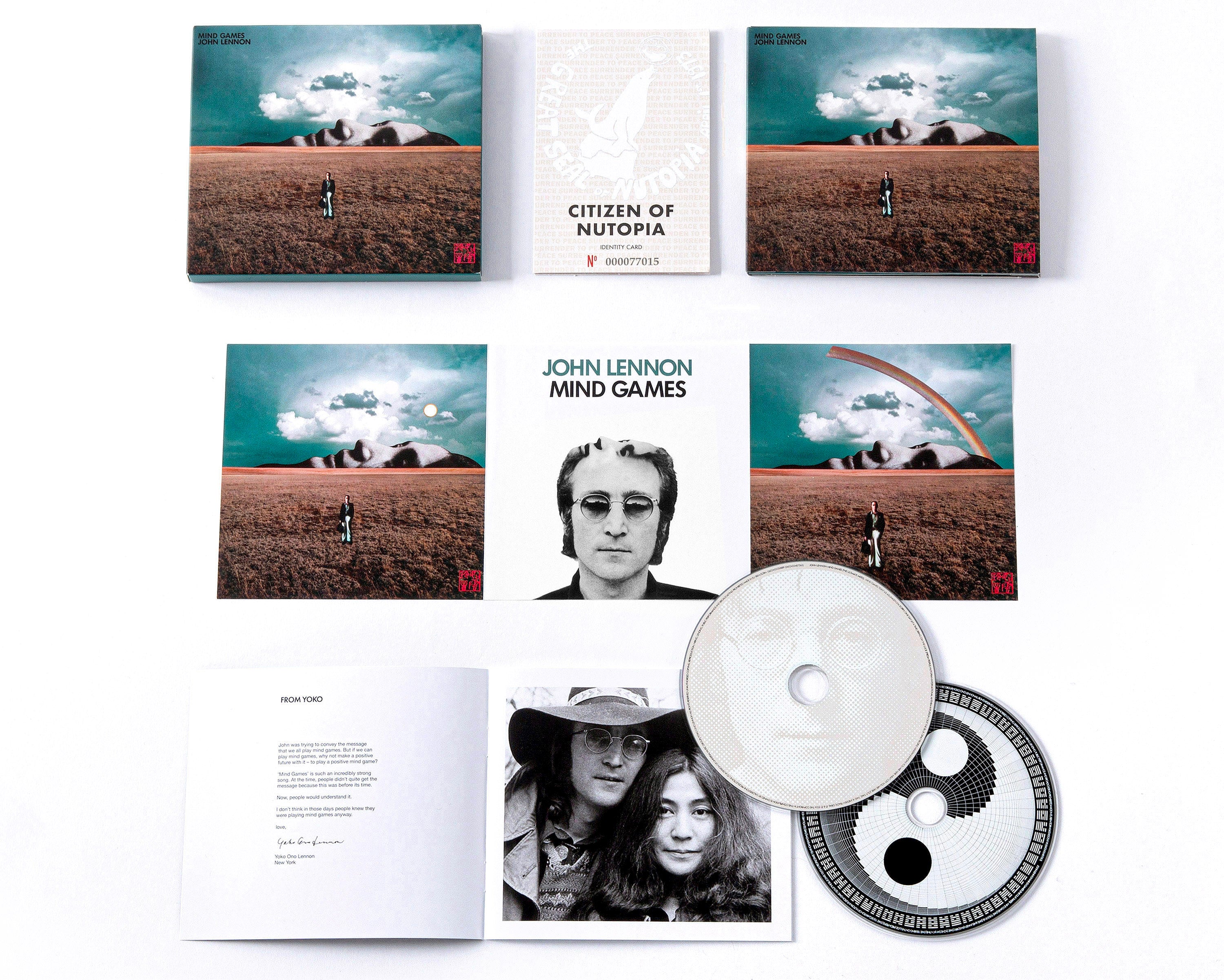 John Lennon MIND GAMES UK英オリジナル盤 1stプレス John Lennon – Mind Games – 6 x CD (The Ultimate Collection