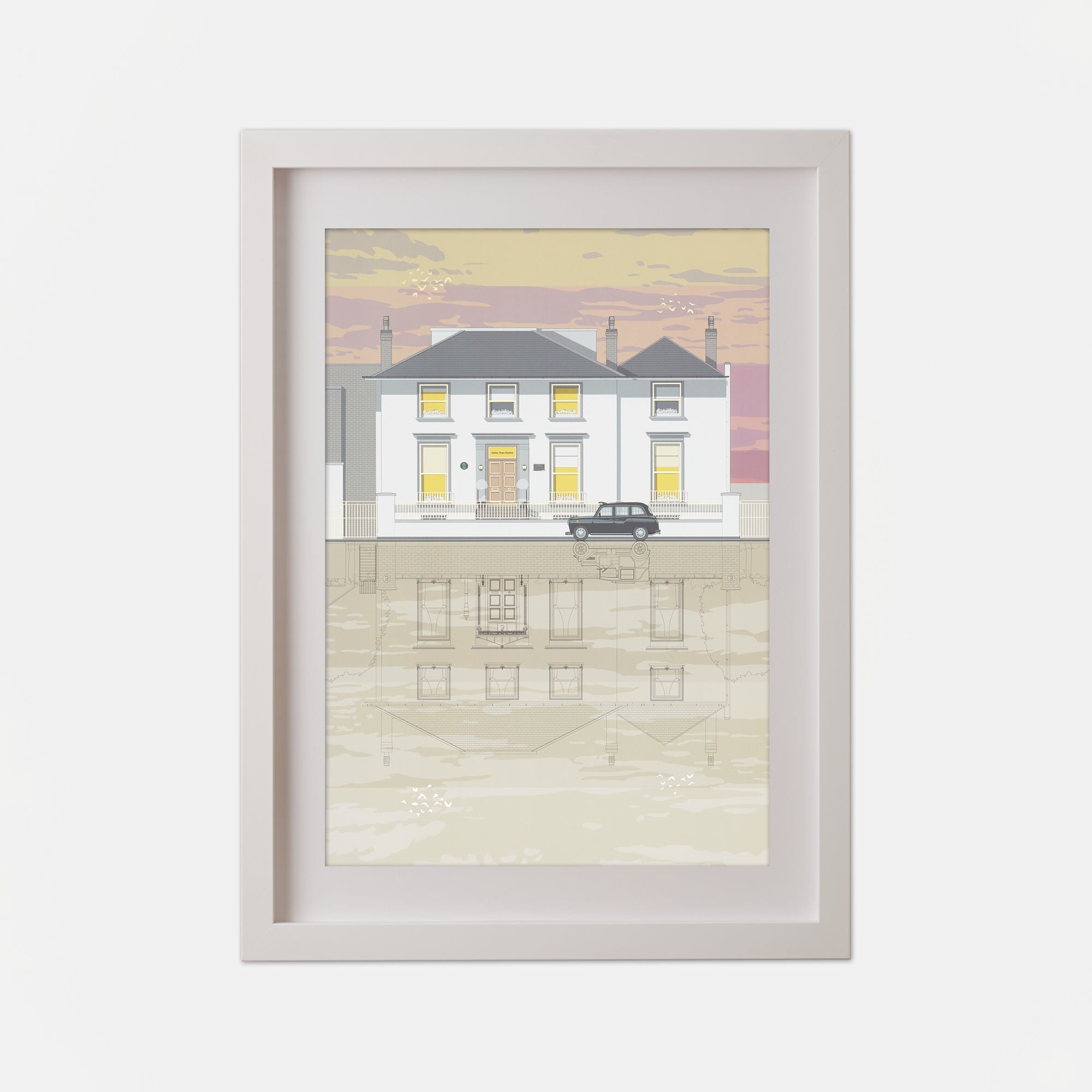 Abbey Road Studios - Abbey Road Studios Established 1931 Gold Metallic Print