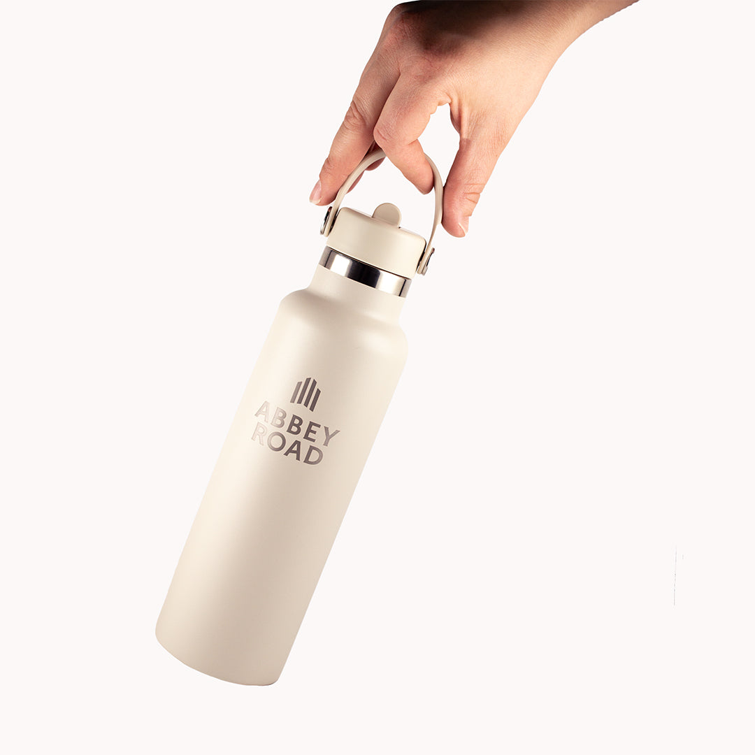 Abbey Road Studios - Abbey Road x Hydro Flask 621ml Standard Mouth with Flex Straw Cap – Oat