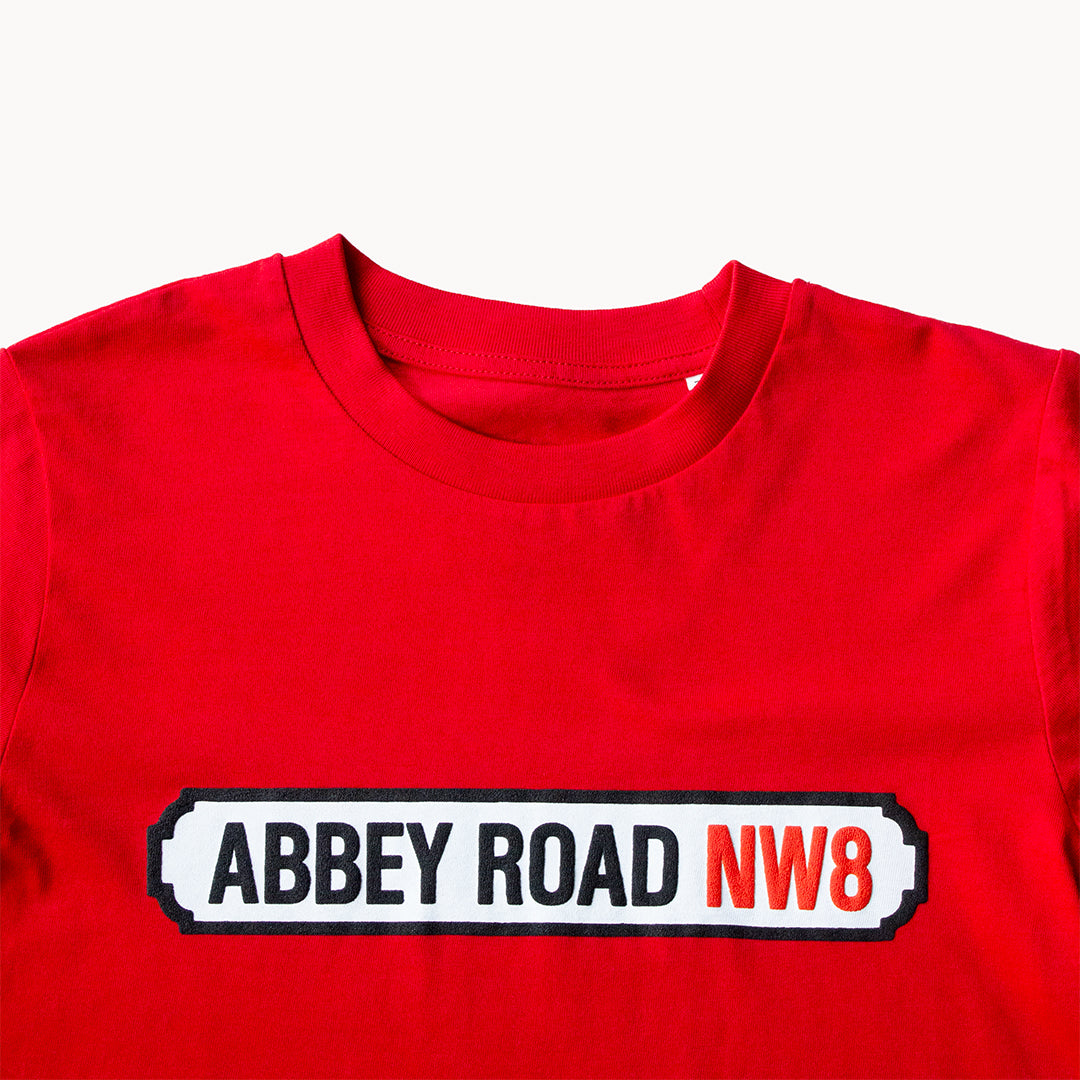 Abbey Road Studios - Abbey Road Street Sign Kids T-Shirt