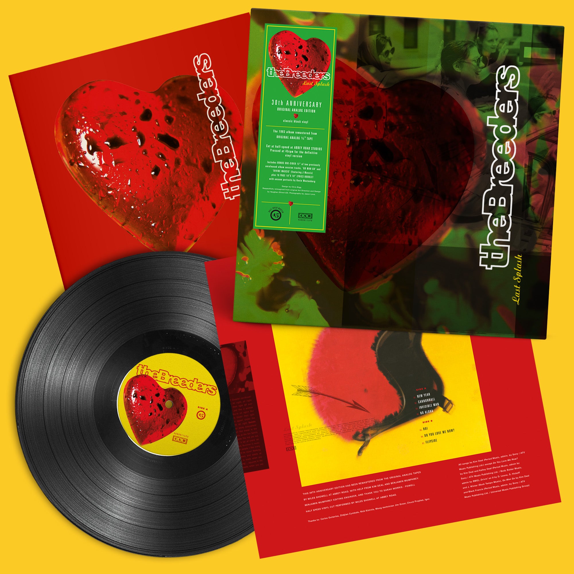 The Breeders - Last Splash (30th Anniversary Edition): Vinyl 2LP + 12" Single