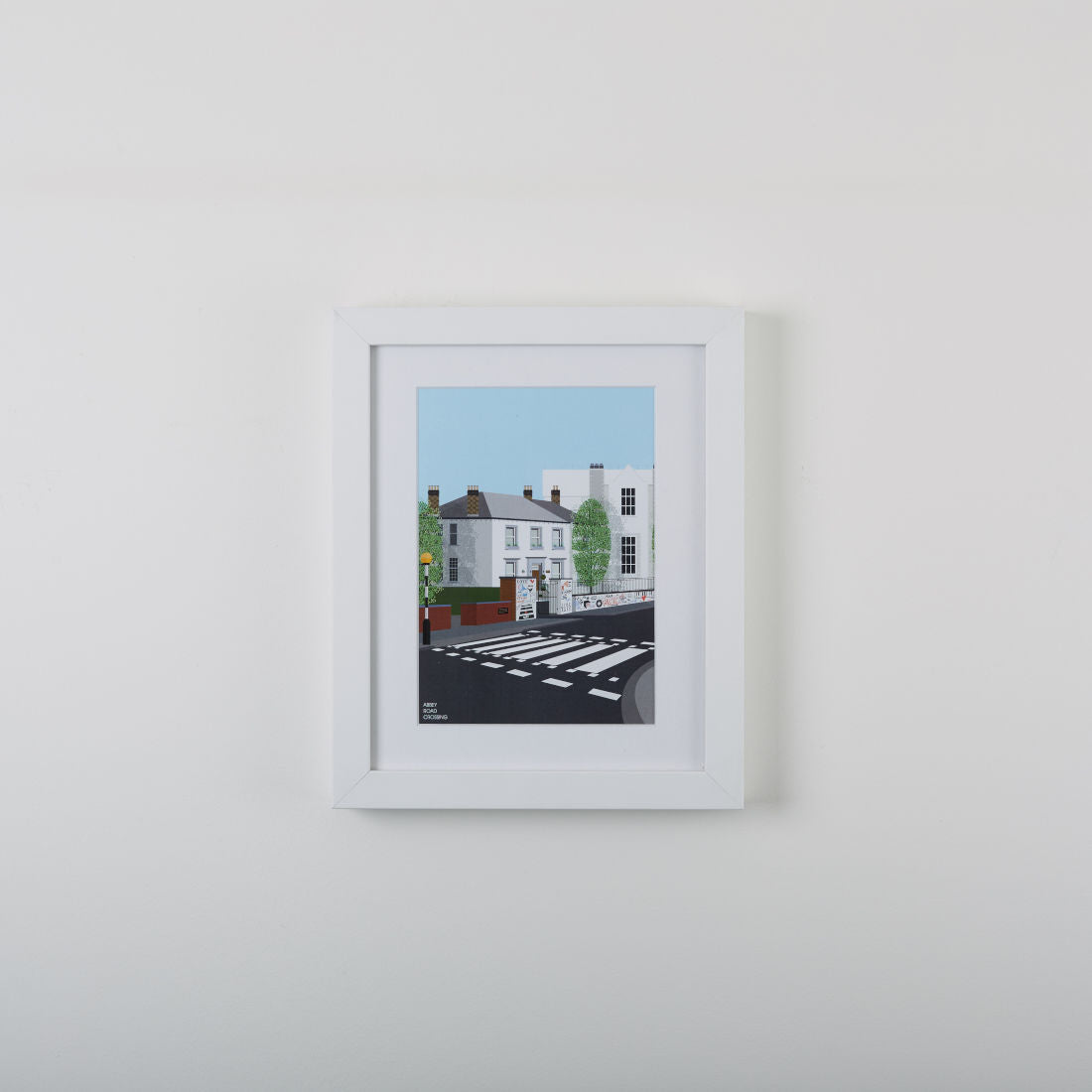 Abbey Road Studios - Abbey Road Crossing Modern Print 10" x 8"