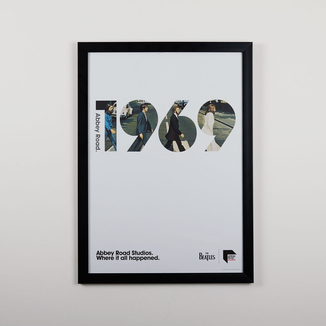 Abbey Road Studios - The Beatles Abbey Road 1969 Poster