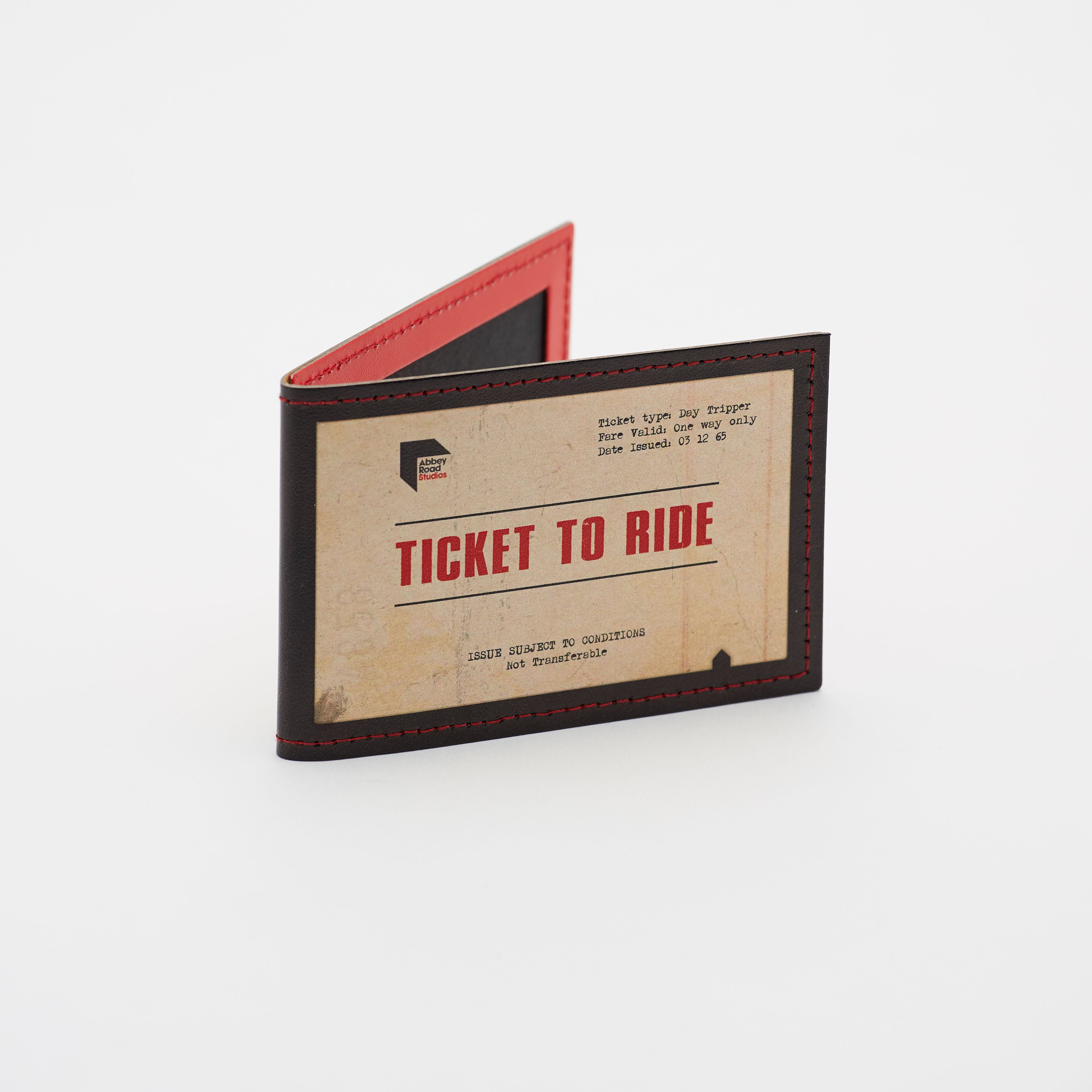 Abbey Road Studios - Leather Card Holder - Ticket To Ride